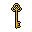 1x golden key
